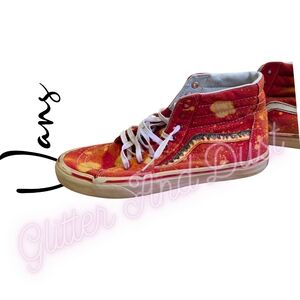 Vans Sk8-Hi Paint Splatter Custom Sneakers